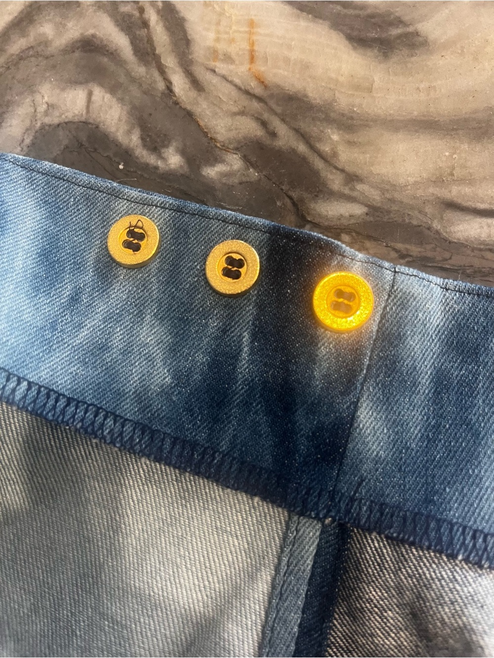 Kargede Cascade Asymmetric Denim Wrap Skirt XXXS Aus Designer Avant Garde 24-26” - Picture 10 of 15